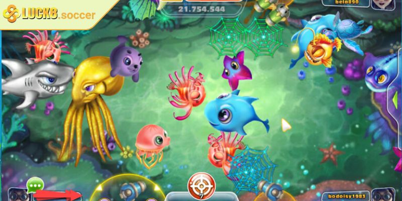 All-Star Fishing LUCK8 - Ba Phòng Chơi Và Chiến Thuật Chơi 3 Chọn mục tiêu theo chu kỳ
