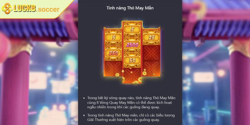 Thỏ May Mắn LUCK8 - Tính Năng Và Chiến Thuật Dễ Trúng Lớn 2 Tính năng free spin trong Thỏ May Mắn
